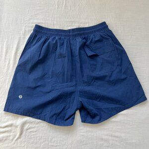 Lululemon 7" Shorts, Men's Large, Navy Blue [ BRAND NEW ]